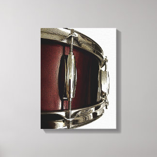 Atemberaubender Rotschnurtrommel Leinwand Drummer
