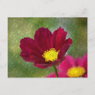 Atemberaubender schimmery Cosmos Postkarte