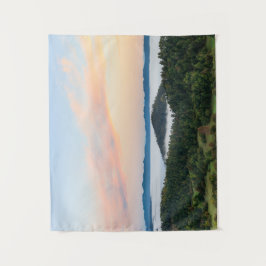 Atemberaubender Sonnenaufgang aus Šilentabor, Slow Wandteppich