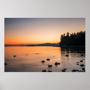 Atemberaubender Sonnenuntergang Poster