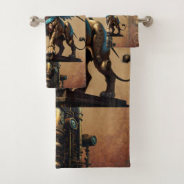 Atemberaubender Steampellion Badhandtuch Set