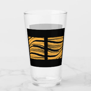 ATEMBERAUBENDER TIGER STRIPES Beer Glas