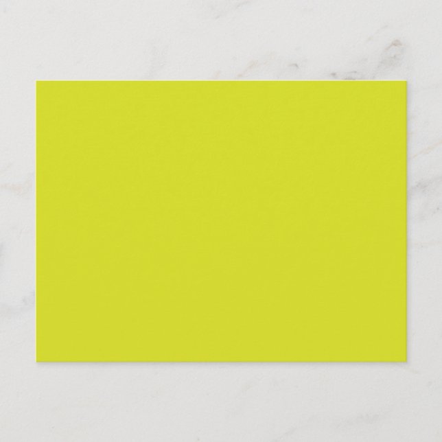 Atemberaubender Visueller Appell Gelber Hintergrun Postkarte (Vorderseite)