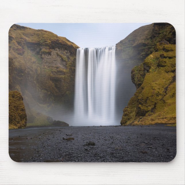 Atemberaubender Wasserfall-Mausrad Mousepad (Vorne)