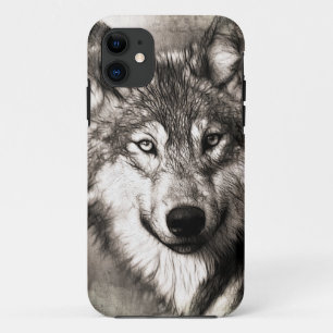 Atemberaubender Wolf Gesicht Foto Druckzubehör the Case-Mate iPhone Hülle