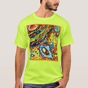 Atemberaubendes Abstraktes Muster T-Shirt