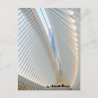 Atemberaubendes Bild des Oculus im WTC Postkarte