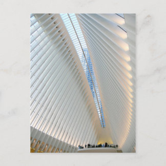Atemberaubendes Bild des Oculus im WTC Postkarte