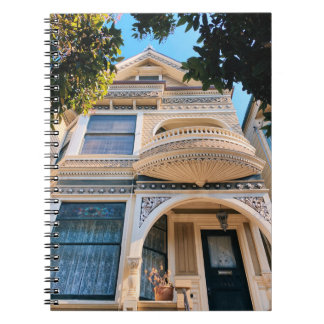 Atemberaubendes detailliertes San Francisco House  Notizblock