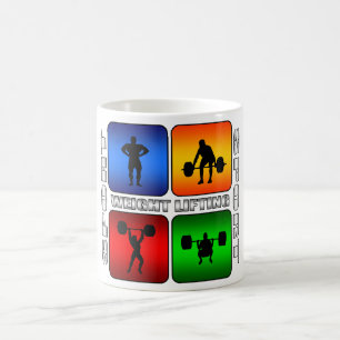 Atemberaubendes Gewichtheben Tasse