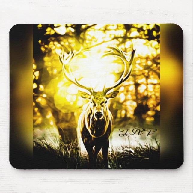 Atemberaubendes Hirsch Mousepad (Vorne)
