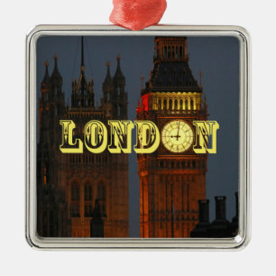 Atemberaubendes Londoner Pro-Foto Ornament Aus Metall