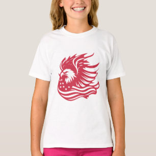 Atemberaubendes Patriotic Eagle Digital Artwork T-Shirt
