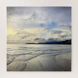 Atemberaubendes Sunset Cloud Pismo Beach Californi Puzzle