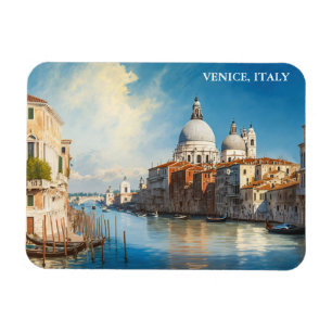 Atemberaubendes Venedig Italien Gondelaussicht Magnet
