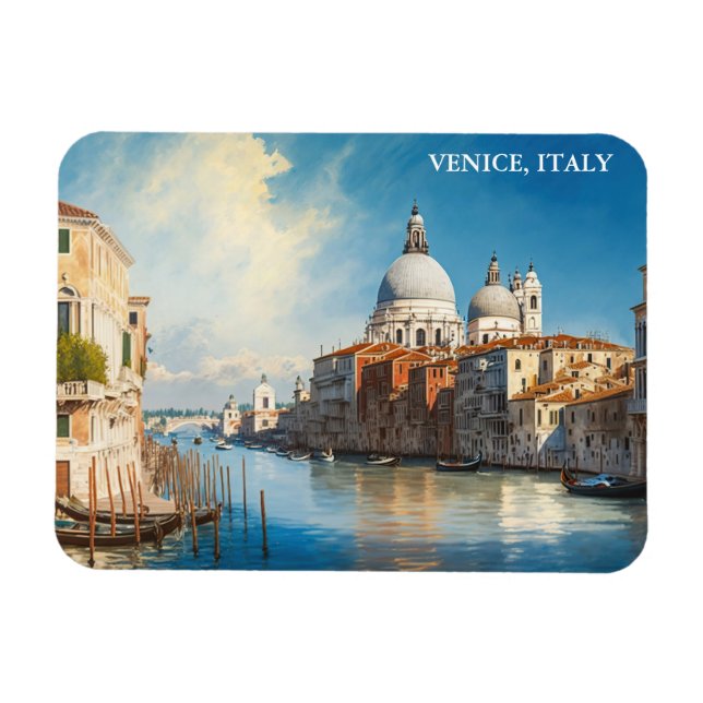 Atemberaubendes Venedig Italien Gondelaussicht Magnet (Horizontal)