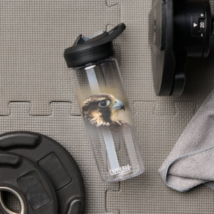 Atemberaubendes Vignettiertes Profil eines Peregri Trinkflasche