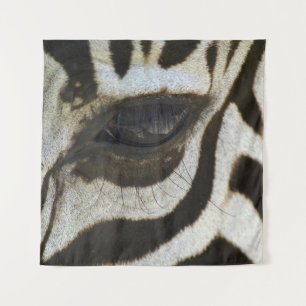 Atemberaubendes Zebras-Auge Wandteppich
