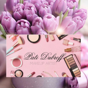 Atembermache Makeup-Artist - Machen Sie einen blei Visitenkarte