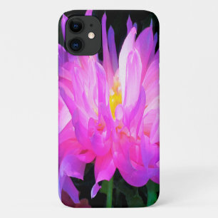 Atembermende rosa und violette Kaktus-Dahlie Case-Mate iPhone Hülle