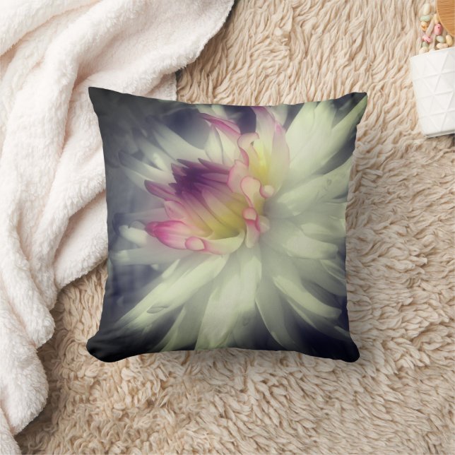Atembernde Dahlia-Blume Kissen (Decke)