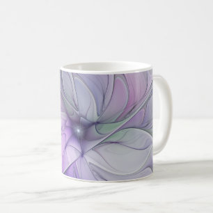 Atembernde Schönheit Moderne Abstrakte Fraktal Kun Kaffeetasse