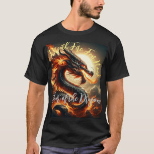 Atemfeuer, Angst kein chinesisches Jahr des Drache T-Shirt