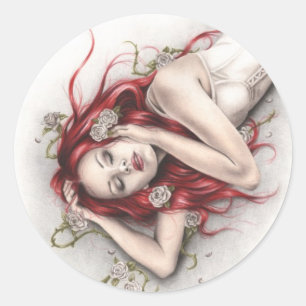 Atemsticker Runder Aufkleber