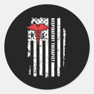 Atemtherapeut CNA zertifizierte Krankenpflege Runder Aufkleber