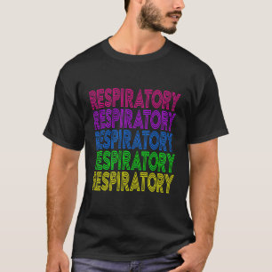 Atemtherapeut Geschenktherapie Farbiges Design T-Shirt