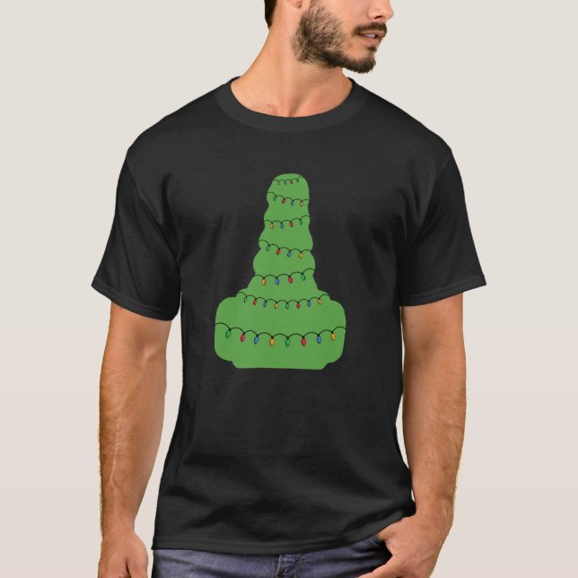 Atemtherapeut Weihnachtsbaum RT Xmas Party T-Shirt (Vorderseite)