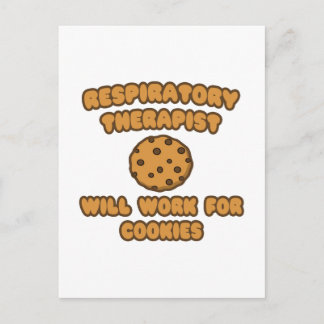 Atemtherapeut .. Wird für Cookies funktionieren Postkarte