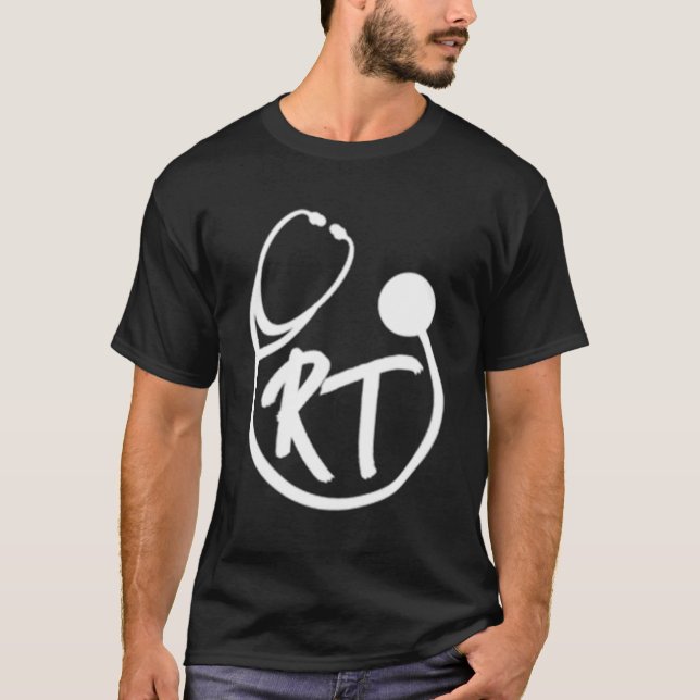 Atemtherapeutin Stethoscope Pocket T-Shirt (Vorderseite)