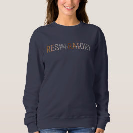 Atemtherapie (Farbmischung mit Weiß) Sweatshirt