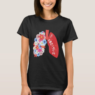 Atemtherapie mit Floral Lung Atemtherapie RT T-Shirt