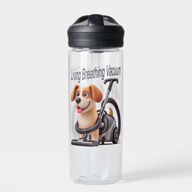 Atemvakuum Hund Trinkflasche (Vorderseite)