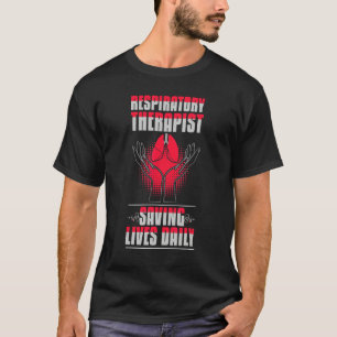 Atemwegswoche Leben retten täglich Die Lunge T-Shirt
