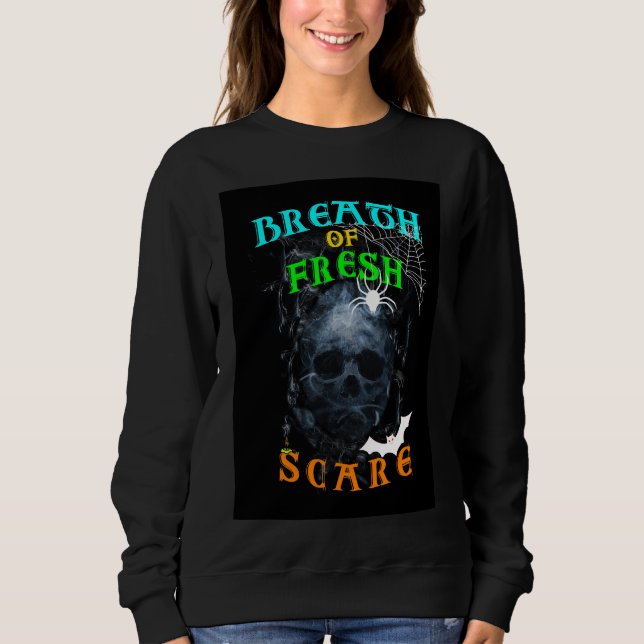 Atemzug mit frischer Pflege Sweatshirt (Vorderseite)