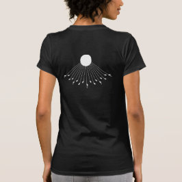 Aten Gottes wahres Symbol Frauen-2-Rückseite T-Shirt