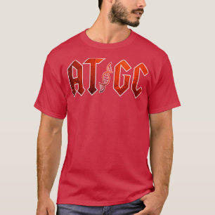 ATGC Funny Science Teacher Gift DNA  T-Shirt