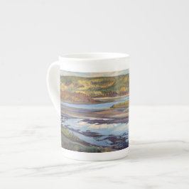 Athabasca Abend - Knochen-China-Tasse Prozellantasse