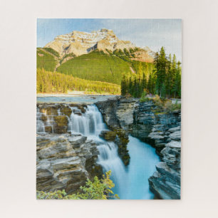 Athabasca Falls, Jasper National Park, Kanada Puzzle