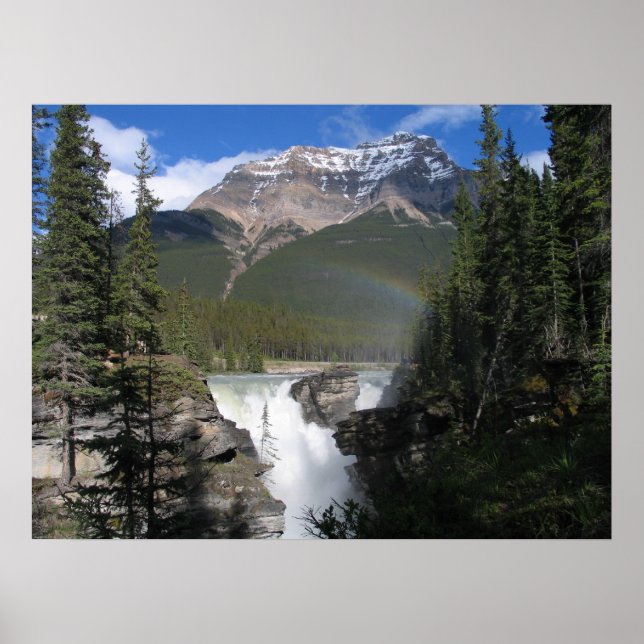 Athabasca Falls Poster (Vorne)