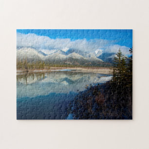 Athabasca River, Jasper Nationalpark, Alberta Puzzle