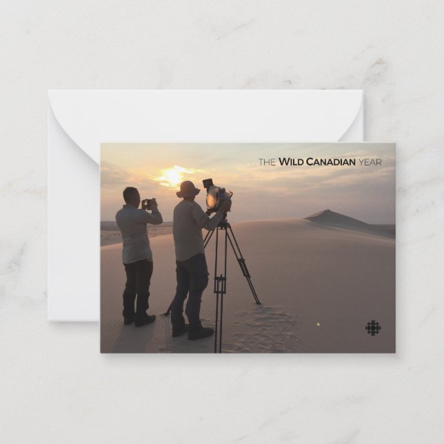 Athabasca Sand Dunes Mitteilungskarte (Vorderseite)