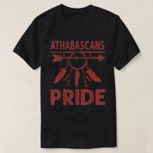 Athabascans Prix Indianerin für Vintage Geschenke T-Shirt
