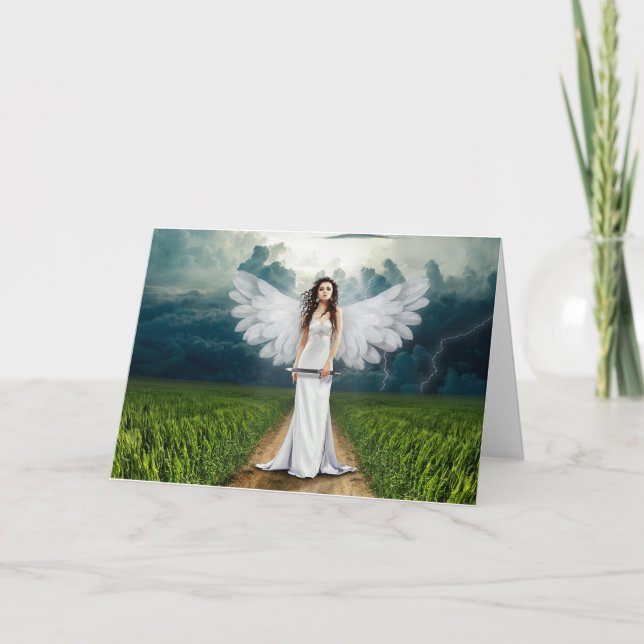 Athame Goddess Pagan Grußkarte Karte (Vorderseite)