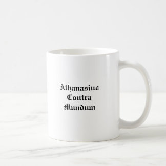 Athanasius gegen Mundum Tasse