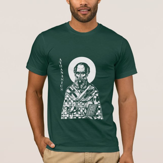 Athanasius Heilig-Shirt T-Shirt (Vorderseite)