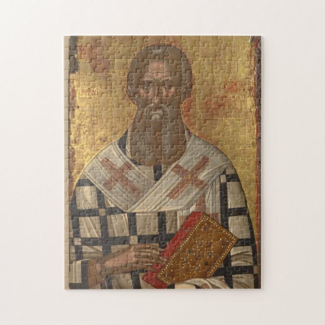 Athanasius Orthodox Christliches Symbol Puzzle (Vertikal)